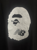 Camiseta BAPE X New Balance “Apes Together Strong” Preta - Pronta Entrega