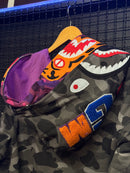 Jaqueta Bape Shark Camo Black Duo Hoodie - Pronta Entrega