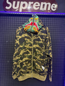 Jaqueta Bape X Clot Shark Camo Relaxed Full Zip - Pronta Entrega