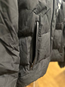 Jaqueta Puffer Trapstar “It’s a Secret” Black Logo White - Pronta Entrega