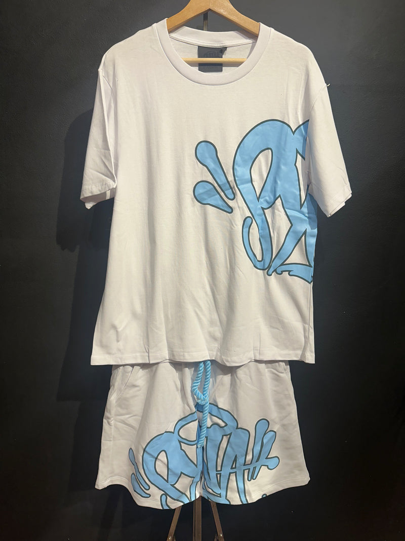 Conjunto Syna Camiseta + Short White - Pronta Entregah
