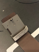 Cinto Louis Vuitton Initiales Black Logo Silver - Pronta Entrega