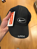 Boné Supreme x Nike Running Black - Pronta entrega