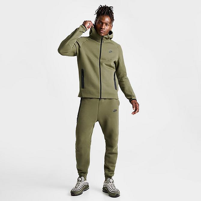 Conjunto Nike Tech Fleece Verde 2023 (New Season) - Encomenda