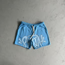 Conjunto Shorts Synaworld Azul - Encomenda