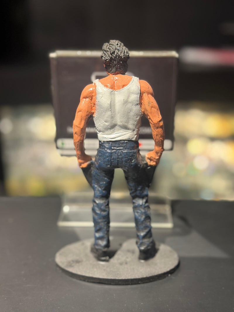 Boneco de Ação Wolverine 17cm Resina - Pronta Entrega