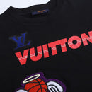 Camiseta Louis Vuitton x NBA Crossover Round Neck Printing - Encomenda
