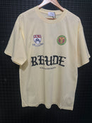 Camiseta Rhude White Runway Script - Pronta Entrega