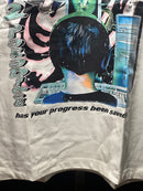 Camiseta Hellstar “Has Your Progress Been Saved?” Branca - Pronta Entrega