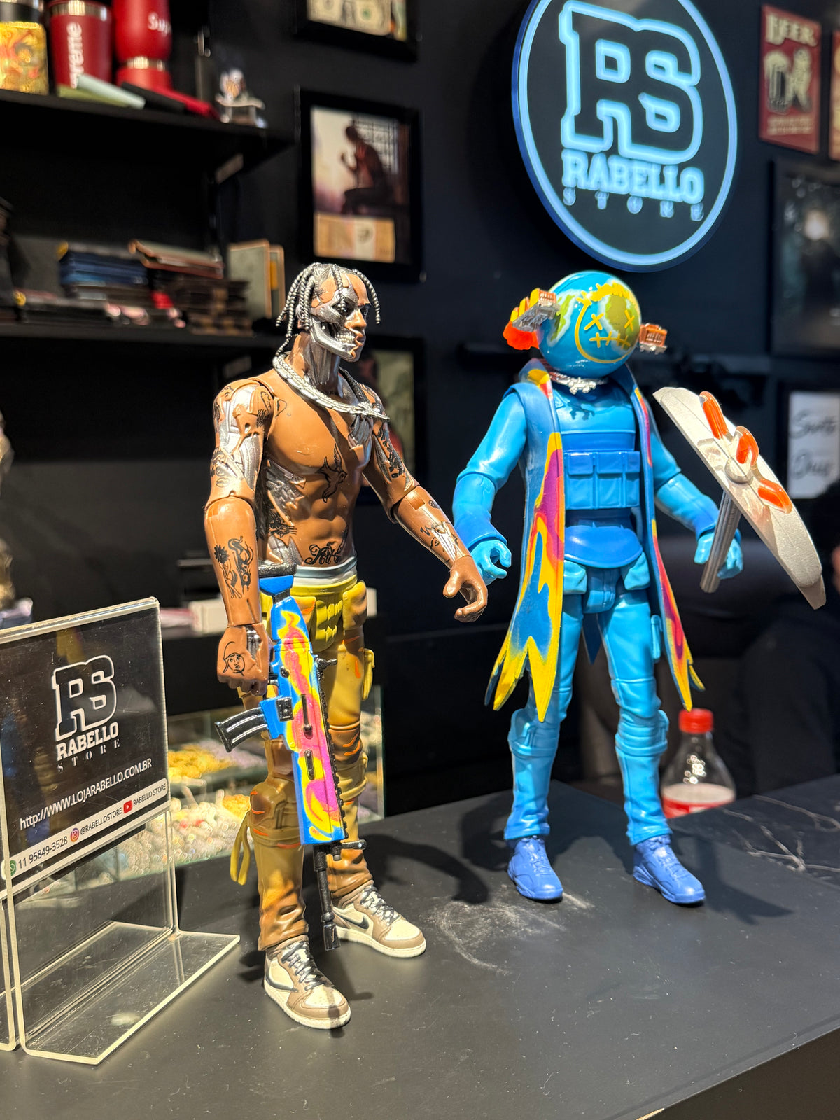 Action Figure Travis Scott Cactus Jack Fortnite 12