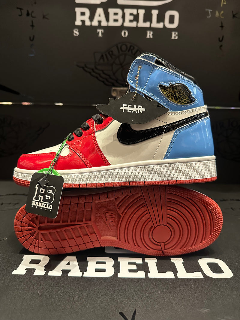 Tênis Air Jordan 1 High Fearless UNC Chicago - Pronta Entrega