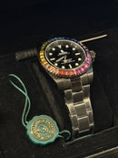 Relógio BAPE Type 1 Bapex Crystal Stone Watch Black - ENCOMENDA