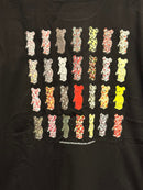 Camiseta A Bathing Ape x BE@RBRICK  BE@RTEE Black - Pronta Entrega