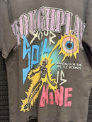 Camiseta Rough Play Shock Skull - Pronta Entrega