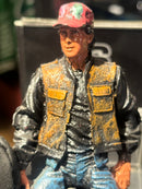 Boneco de Ação Marty Mcfly Hoverboard 18cm Resina - Pronta Entrega