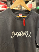 Camiseta SUPREME Handstyle Tee Preta - Pronta Entrega