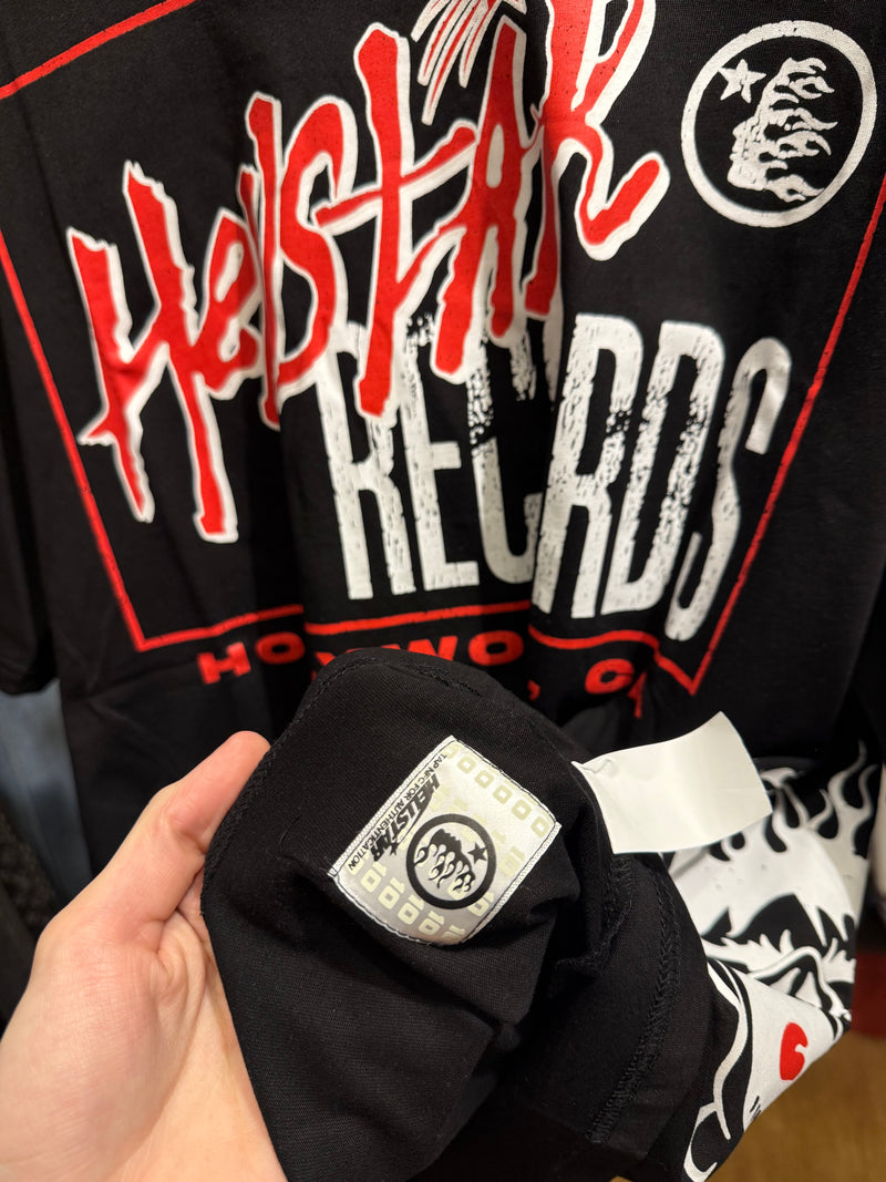 Camiseta Hellstar Recorda Preto - Pronta Entrega