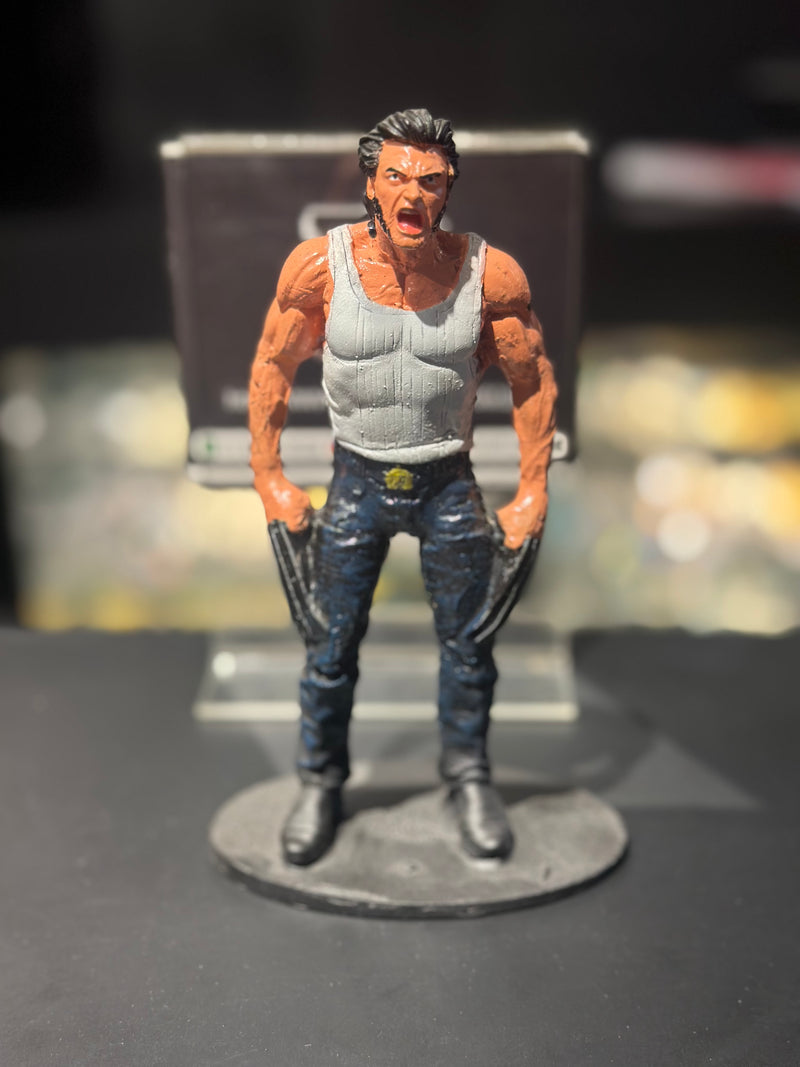 Boneco de Ação Wolverine 17cm Resina - Pronta Entrega