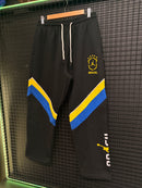 Calça Tracksuit Jordan Brasil Preto Amarelo 2026/27 - Pronta Entrega