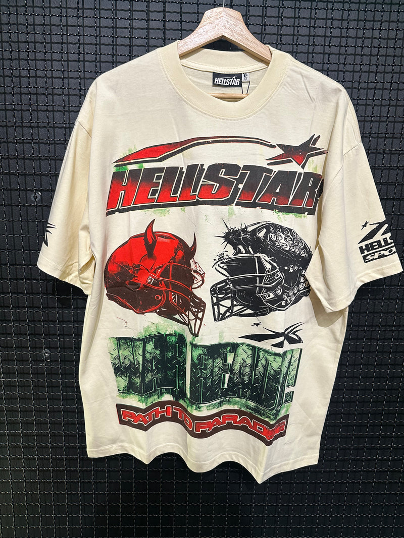 Camiseta Hellstar “Path to Paradise” Bege - Pronta Entrega