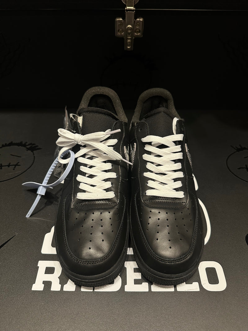 Tênis Air Force 1 Low X Off-White Black White - Pronta Entrega