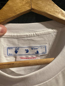 Camiseta OFF WHITE BackPrint Branca - Pronta Entrega