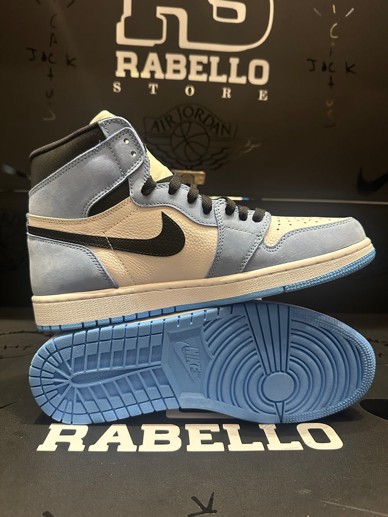 Tênis Nike Air Jordan 1 High University Blue (UNC) - Pronta Entrega