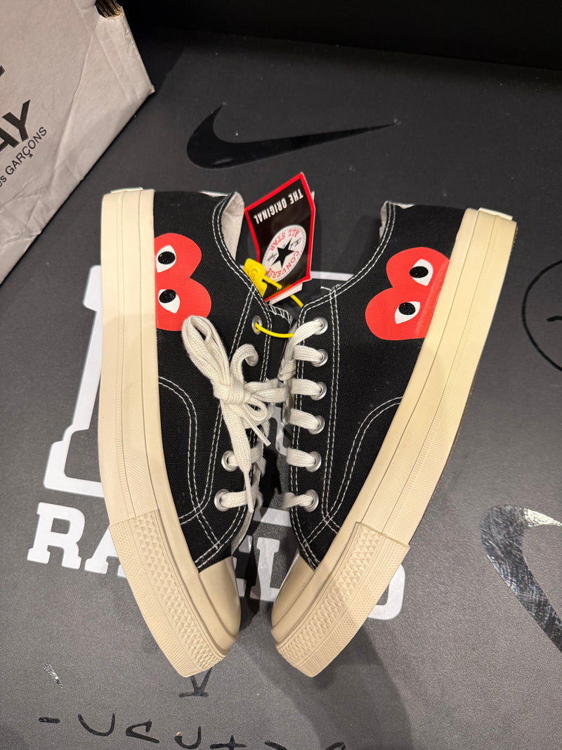 Tênis Converse Chuck 70 X Comme des Garçons Low Preto - Pronta Entrega