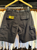 Short Corteiz Cargo Preto - Pronta Entrega