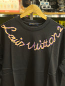 Camiseta Louis Vuitton Preta Print - Pronta Entrega