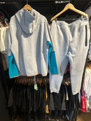 Conjunto NIKE Cinza e Azul - Pronta Entrega