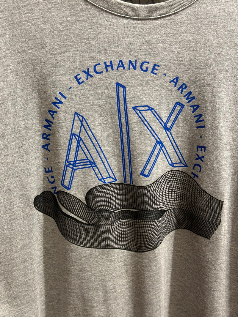 Camisa Armani Exchange Cinza - Pronta Entrega