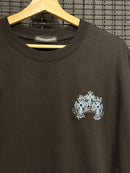 Camiseta Chrome Hearts Triple Cruz Blue Black - Pronta Entrega