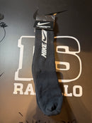 Meia Nike Sport Swoosh Cano Alto Preto - Pronta Entrega