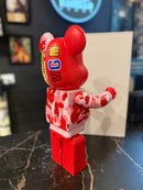 Bearbrick x BAPE Camo Shark 400%
Pink Medicom Toy Boneco Colecionável 28cm - Pronta Entrega