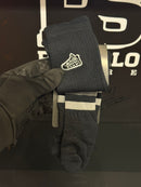 Meia Nike Air Shoe Cano Alto Black - Pronta Entrega