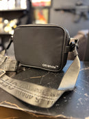 Bolsa Off-White Cross Body Industrial All Black - Pronta Entrega
