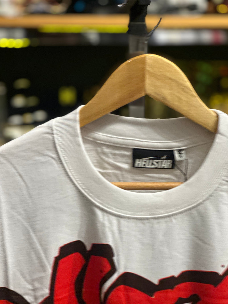 Camiseta Hellstar Scream Boy Branca - Pronta Entrega
