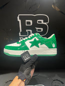 Tênis BAPE A Bathing APE Court Sta White Green - Pronta Entrega