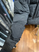 Jaqueta Puffer Trapstar “It’s a Secret” Black Logo White - Pronta Entrega