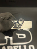 Cinto Feminino Louis Vuitton Branco Fivela “Love” 90 CM  - Pronta Entrega