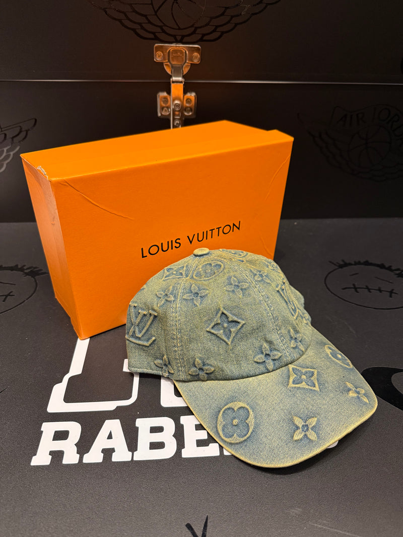 Boné Louis Vuitton Logo Destonado Com Box - Pronta Entrega