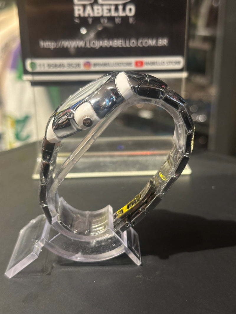 Relógio Oakley Blade II Silver Fundo Branco - Pronta Entrega