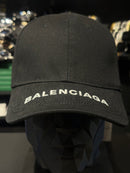 Boné Aba Curva Balenciaga Black - Pronta Entrega