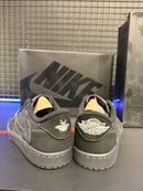 Tênis Travis Scott x Air Jordan 1 Low OG Black Phantom - Pronta Entrega