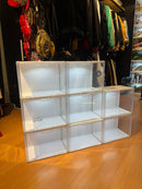 Sneaker Box LED Vitrine para Tenis com Luzes por Voz e Porta Magnética - Pronta Entrega