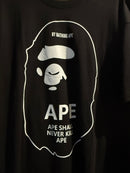 Camiseta BAPE Preta - Pronta Entrega