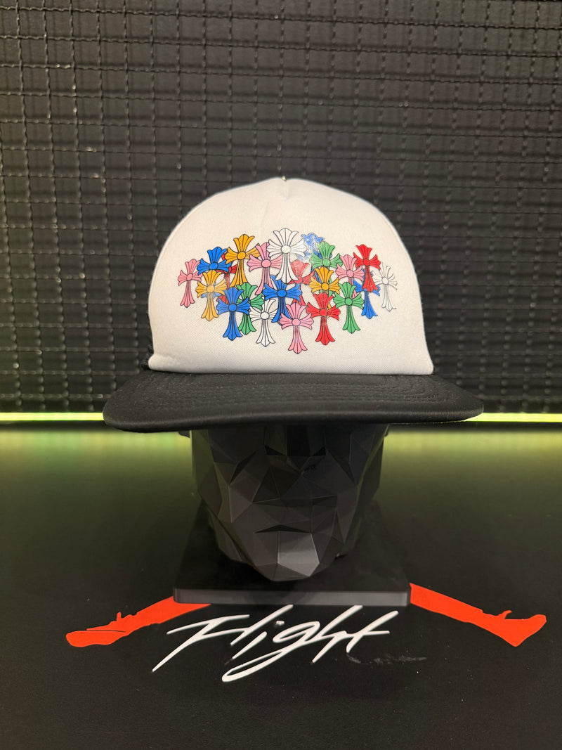 Boné Chrome Hearts Trucker Hat Multi Color Crosses - Pronta Entrega
