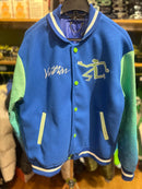 Jaqueta Varsity Louis Vuitton Blue - Pronta Entrega