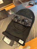 Touca C.P. Company Balaclava De Tricô Com Detalhe De Óculos - PRONTA ENTREGA